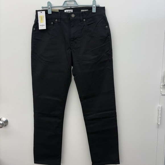 Men's Slim Fit 5-Pocket Pants - Goodfellow & Co Black 36x32 NWT - Picture 1 of 5